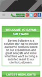 Mobile Screenshot of bayamsoftware.com